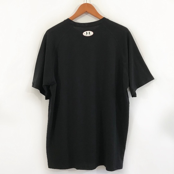 UNDER ARMOUR Black Lightweight T-Shirt - Picture 4 of 7
